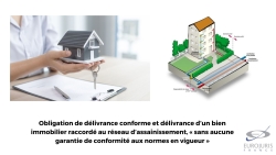 Vente immobilière délivrance conforme